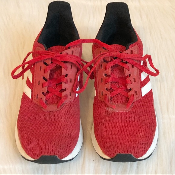 Adidas Red SHW 675001 Cloudfoam Running Sneaker Shoe, size 4 - Picture 2 of 8